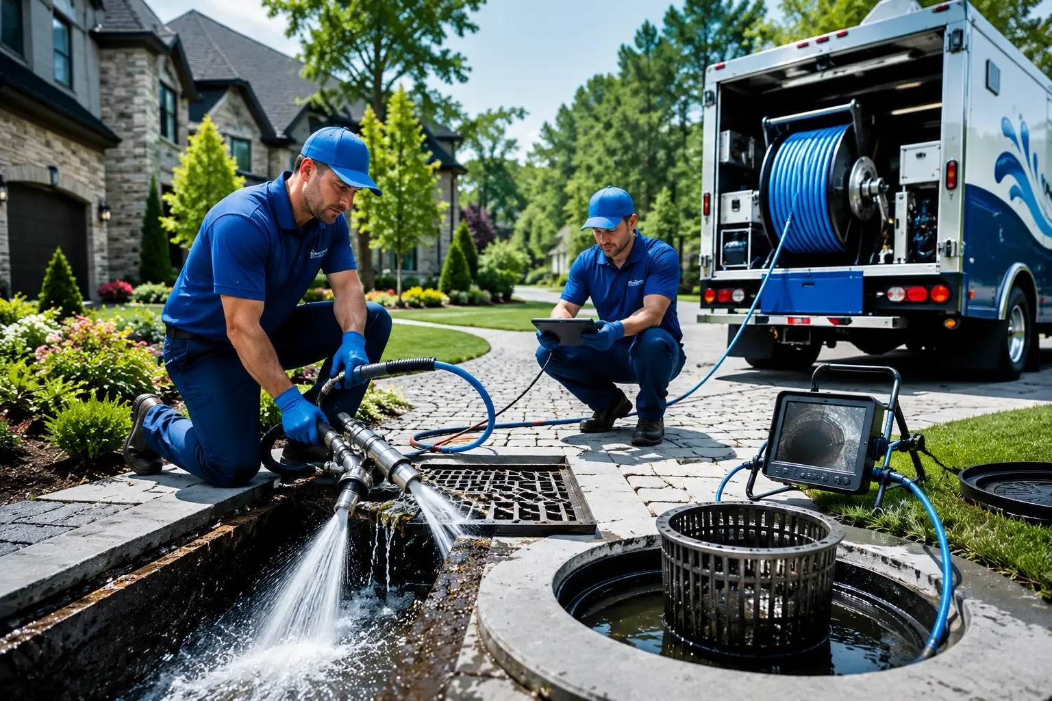Local outdoor drain cleaning professionals in Lockwood, CA